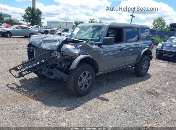 1FMDE7BH4TLA55340 2026 FORD BRONCO Gray წინა მარცხენა ხედი სამი მეოთხედიდან