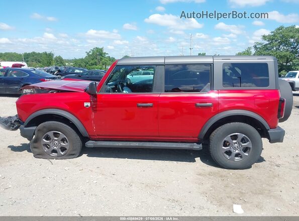 1FMDE7BH6RLA07914 2024 FORD BRONCO Red Սալոնի 360 աստիճան տեսք