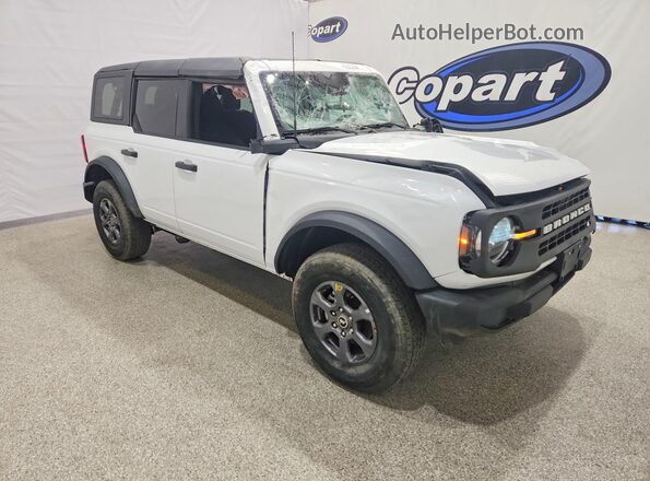 1FMDE7BH7SLA63883 2025 FORD BRONCO Белый Передняя правая четверть