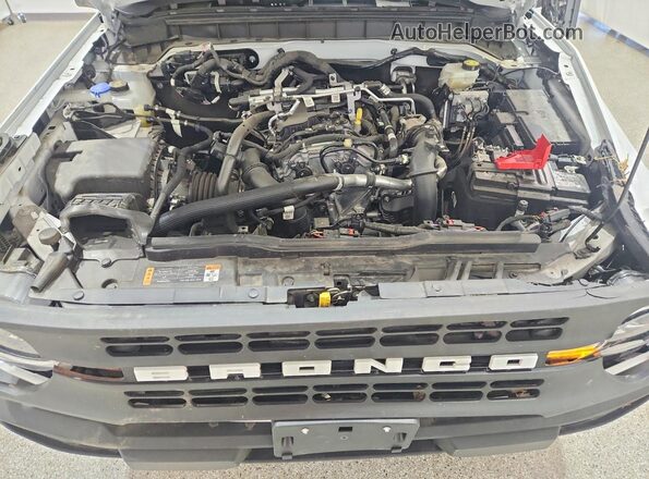 1FMDE7BH7SLA63883 2025 FORD BRONCO Белый Вид подкапотного пространства