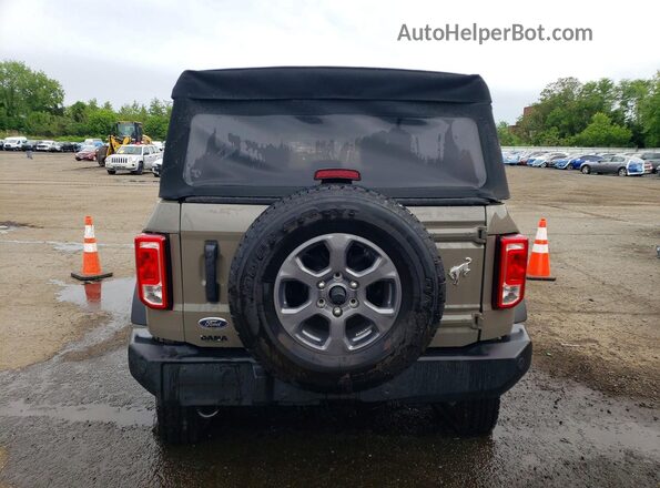 1FMDE7BH8SLA77985 2025 FORD BRONCO Tan Вид ззаду