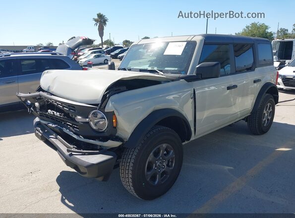 1FMDE7BH8SLA81549 2025 FORD BRONCO Gray Front left
