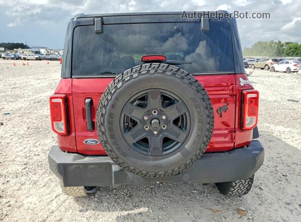 1FMDE7BH9SLB28605 2025 FORD BRONCO Red Vista trasera