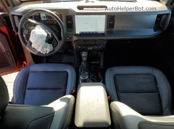 1FMDE7BHXRLB23892 2024 FORD BRONCO Orange წინა პანელის ხედი