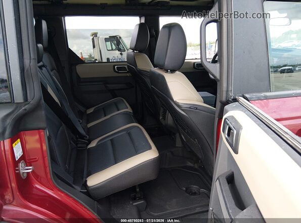 1FMDE7BHXSLB66912 2025 FORD BRONCO Red Вид наклейки з VIN-кодом