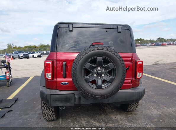 1FMDE7BHXSLB66912 2025 FORD BRONCO Red 