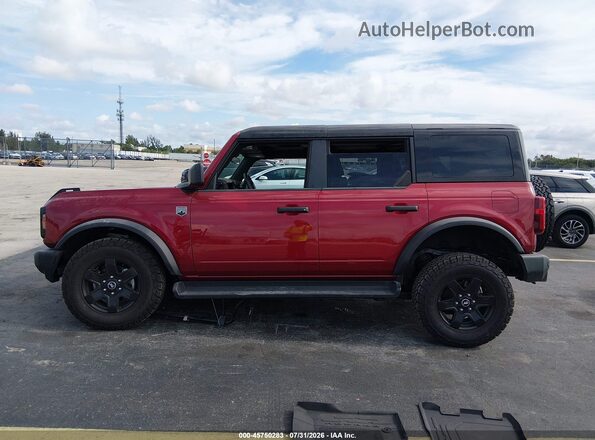 1FMDE7BHXSLB66912 2025 FORD BRONCO Red Панорамний вид салону 360°
