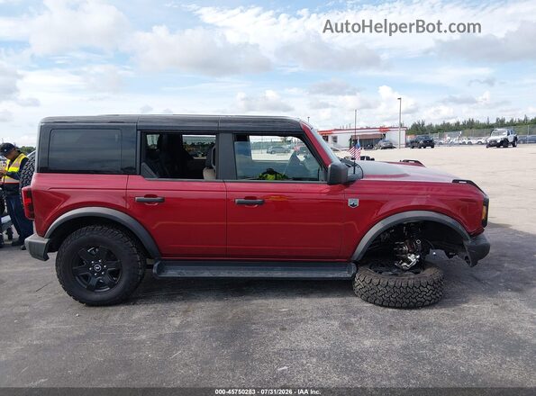 1FMDE7BHXSLB66912 2025 FORD BRONCO Red Вид задньої частини салону