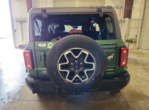 1FMDE8BH0RLA45709 2024 FORD BRONCO Green უკანა ხედი