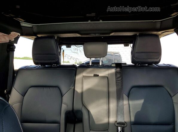 1FMDE8BHXRLB14969 2024 FORD BRONCO Gray Вид задніх сидінь
