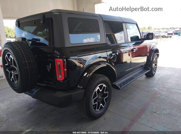1FMDE8BHXSLB71453 2025 FORD BRONCO Черный Задняя правая четверть