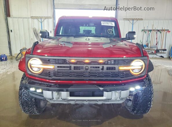 1FMEE0RR9SLB11183 2025 FORD BRONCO Burgundy Vista frontal