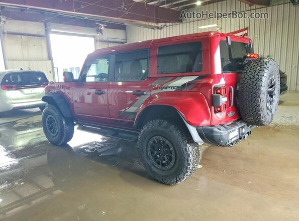 1FMEE0RR9SLB11183 2025 FORD BRONCO Burgundy Trasero izquierdo