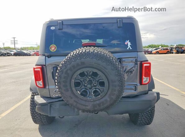 1FMEE1BP0RLB50768 2024 FORD BRONCO Gray Вид ззаду