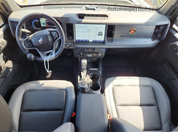 1FMEE1BP0RLB50768 2024 FORD BRONCO Gray Вид панелі приладів