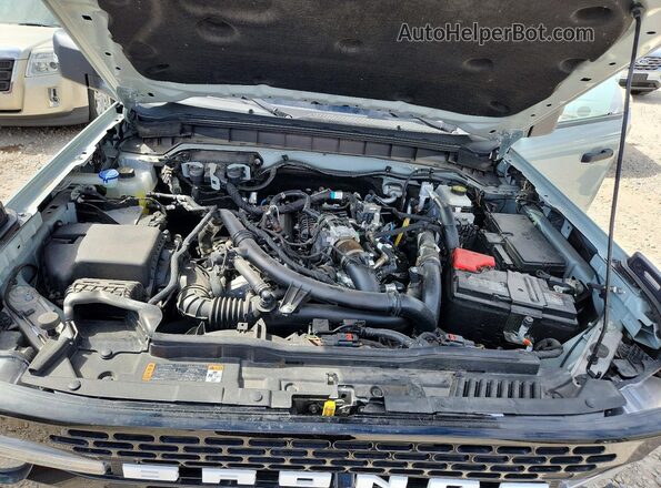 1FMEE2BP1RLA14073 2024 FORD BRONCO Gray ძრავის განყოფილების ხედი