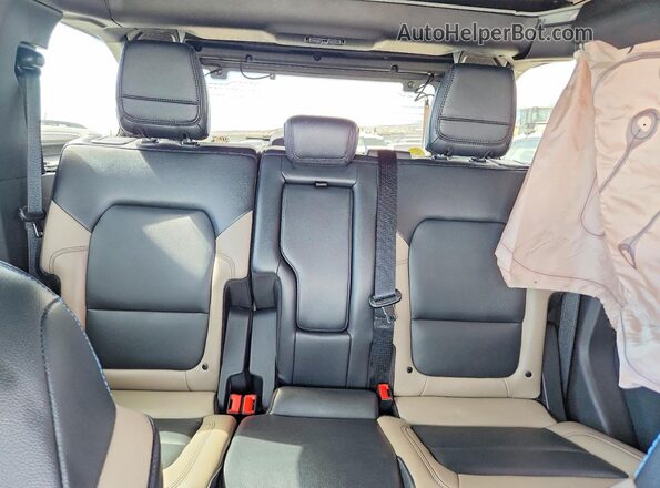 1FMEE2BP1RLA14073 2024 FORD BRONCO Gray უკანა სავარძლების ხედი