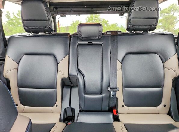1FMEE2BP1RLA55741 2024 FORD BRONCO Black Vista de los asientos traseros