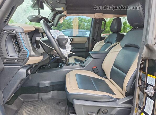 1FMEE2BP1RLA55741 2024 FORD BRONCO Black Vista interior delantera