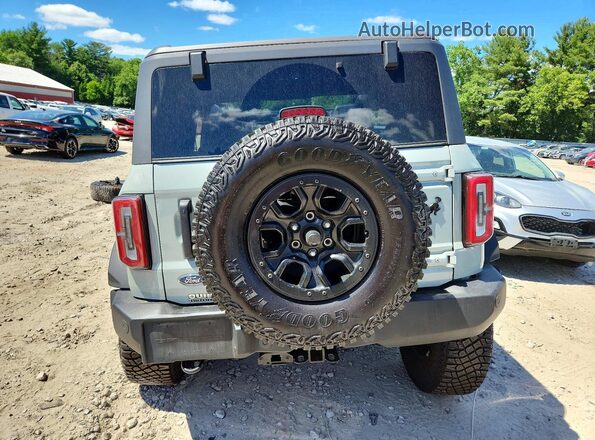 1FMEE2BP4RLA43843 2024 FORD BRONCO Gray Rear view