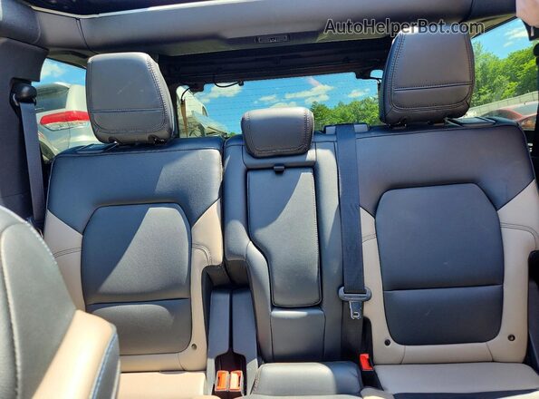1FMEE2BP4RLA43843 2024 FORD BRONCO Gray Rear seats view
