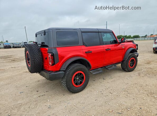 1FMEE2BP9RLA22017 2024 FORD BRONCO Red Tył prawy