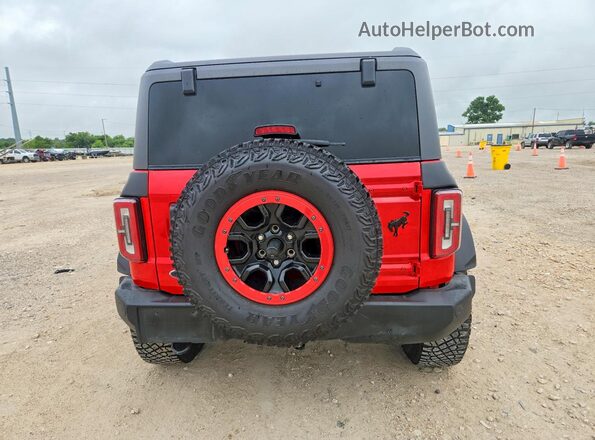 1FMEE2BP9RLA22017 2024 FORD BRONCO Red Widok z tyłu