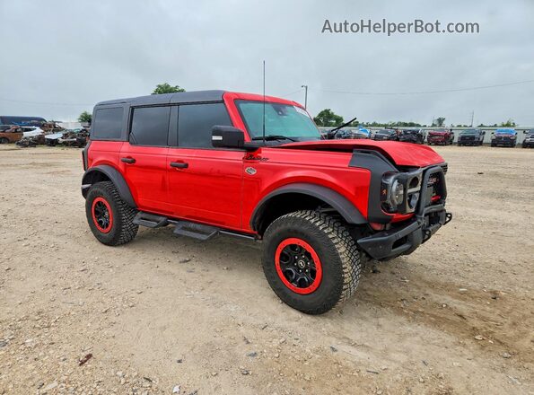 1FMEE2BP9RLA22017 2024 FORD BRONCO Red Przód prawy