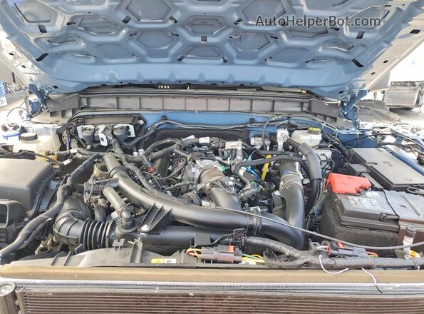 1FMEE4DP7SLA58769 2025 FORD BRONCO Blue Engine compartment view