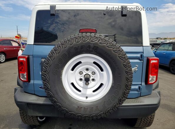 1FMEE4DP7SLA58769 2025 FORD BRONCO Blue Rear view