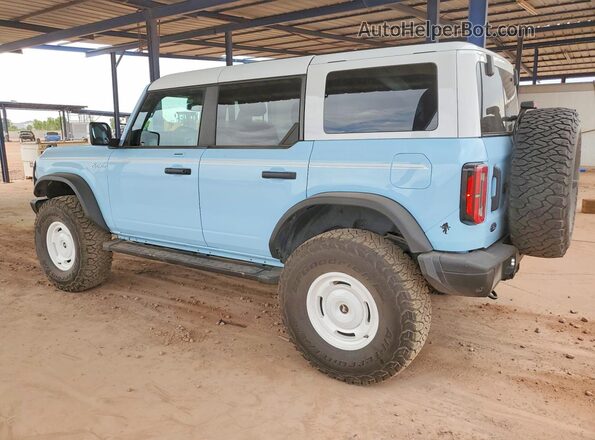 1FMEE4GP2PLA71691 2023 FORD BRONCO Blue Rear left