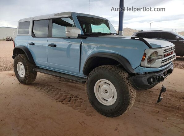 1FMEE4GP2PLA71691 2023 FORD BRONCO Blue Front right