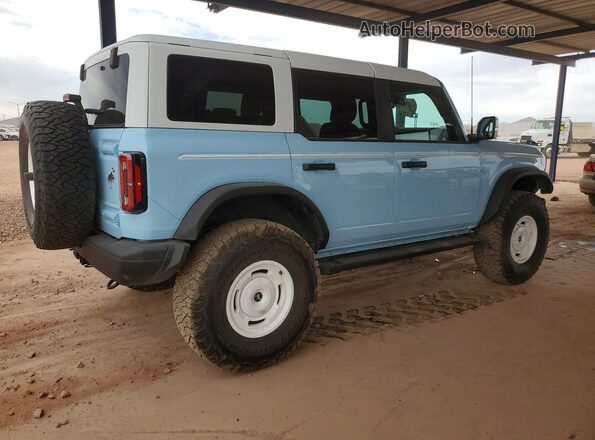 1FMEE4GP2PLA71691 2023 FORD BRONCO Blue Rear right