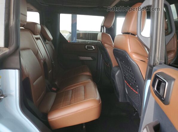 1FMEE4GP2PLA71691 2023 FORD BRONCO Blue Rear interior view