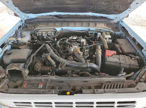 1FMEE4GP2PLA71691 2023 FORD BRONCO Blue Engine compartment view