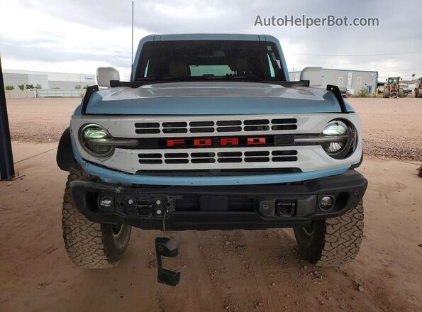 1FMEE4GP2PLA71691 2023 FORD BRONCO Blue Front view