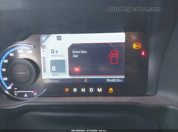 1FMEE4GP4PLA70834 2023 FORD BRONCO Желтый Вид задних сидений