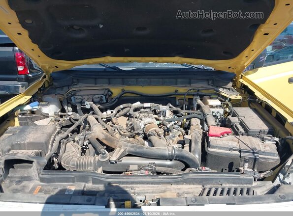 1FMEE4GP4PLA70834 2023 FORD BRONCO Желтый Вид сзади