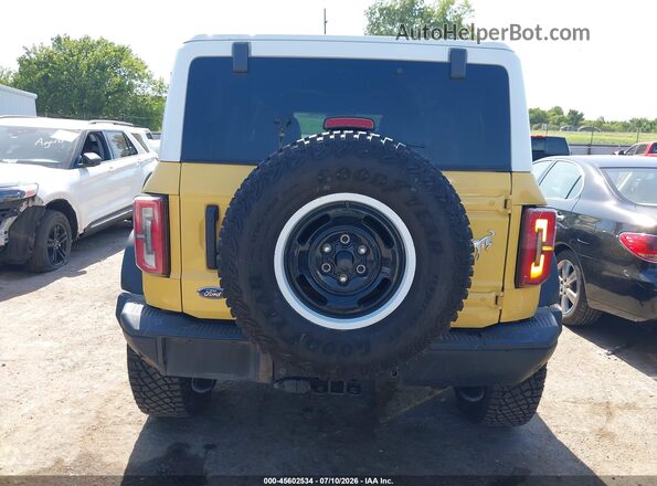 1FMEE4GP4PLA70834 2023 FORD BRONCO Желтый 