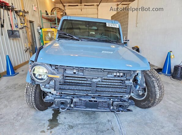 1FMEE5BP0PLC16160 2023 FORD BRONCO Blue Vista frontal