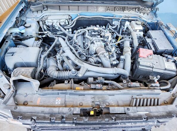 1FMEE5BP0PLC16160 2023 FORD BRONCO Blue Vista interior trasera