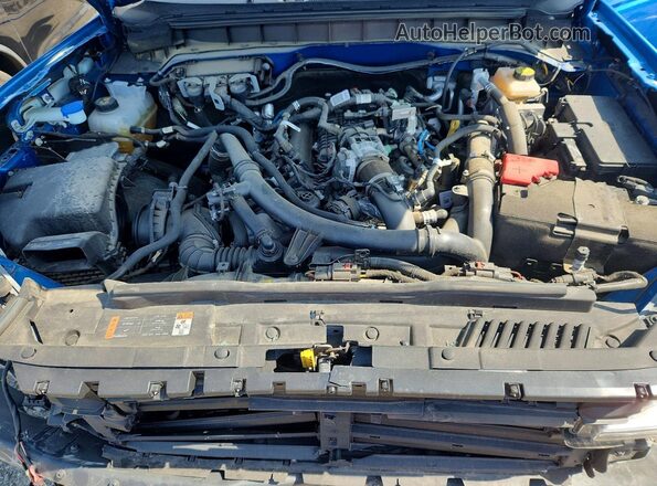 1FMEE5BP3MLA98665 2021 FORD BRONCO Синий Вид задней части салона