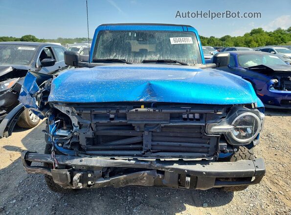 1FMEE5BP3MLA98665 2021 FORD BRONCO Синий Вид спереди
