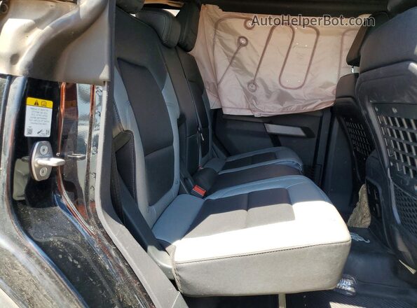1FMEE5BP3NLA80491 2022 FORD BRONCO Black უკანა სავარძლების ხედი