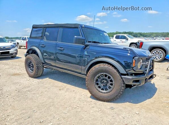1FMEE5BP3NLA80491 2022 FORD BRONCO Black წინა მარჯვენა