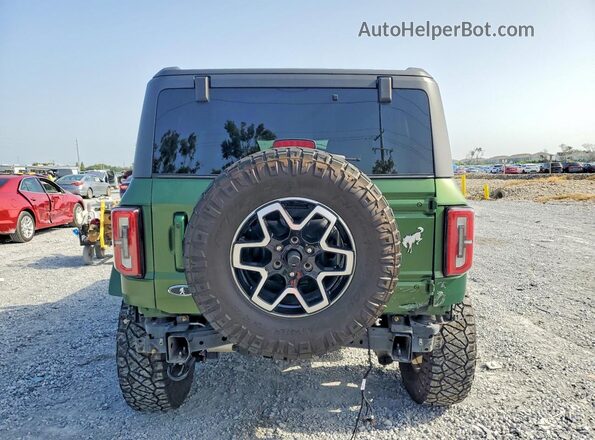 1FMEE5BP3NLB58428 2022 FORD BRONCO Зеленый Вид сзади