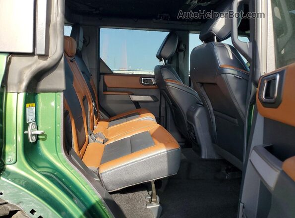 1FMEE5BP3NLB58428 2022 FORD BRONCO Зеленый Вид задней части салона