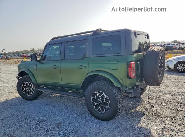 1FMEE5BP3NLB58428 2022 FORD BRONCO Зеленый Задняя левая четверть
