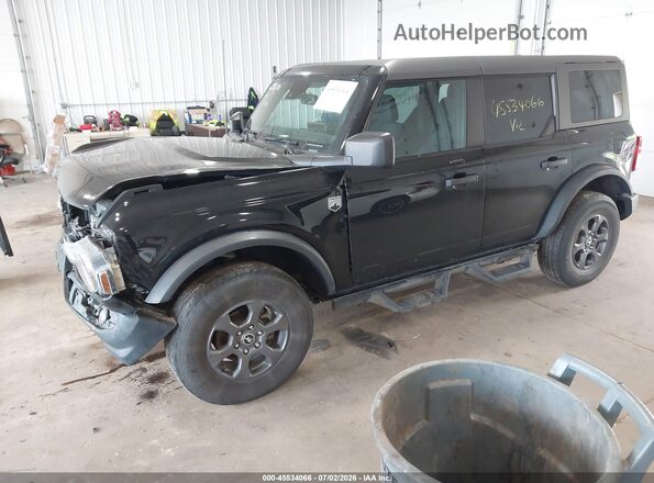 1FMEE5BP4NLB55683 2022 FORD BRONCO Black Przód lewy