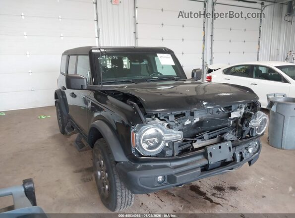 1FMEE5BP4NLB55683 2022 FORD BRONCO Black Widok z przodu